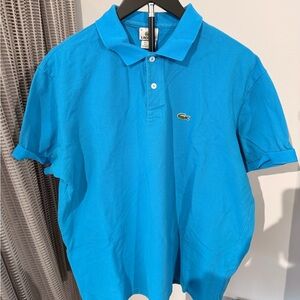 Lacoste Men's Vibrant Blue Polo Shirt
